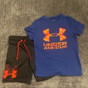 Boy’s Under Armour T-Shirt and Short set